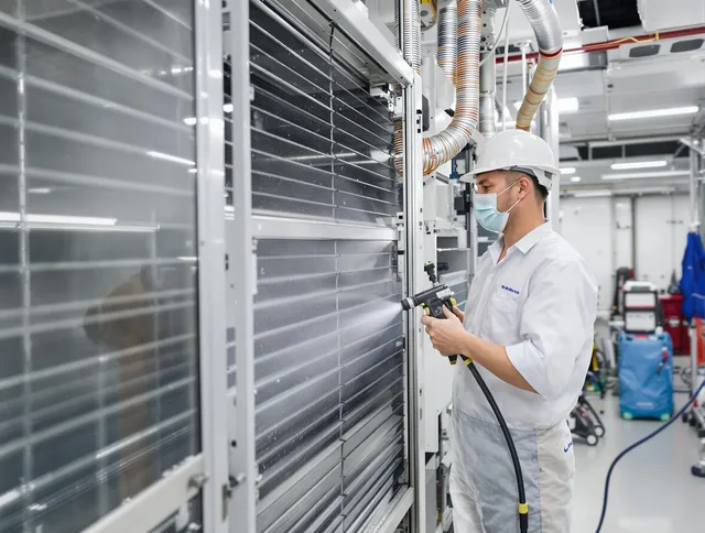 Professional AC coil cleaning by Wilmington Air Duct Cleaning in Wilmington