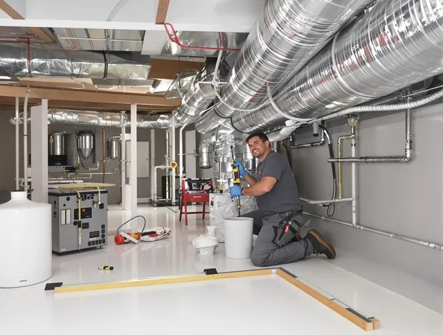 Professional duct sealing service by Wilmington Air Duct Cleaning in Wilmington